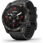 Garmin epix™ Pro (Gen 2) Smartwatch – Sapphire Edition | 51 mm, kohlenstoffgraues DLC-Titan, mit schwarzem Armband (010-02804-01)