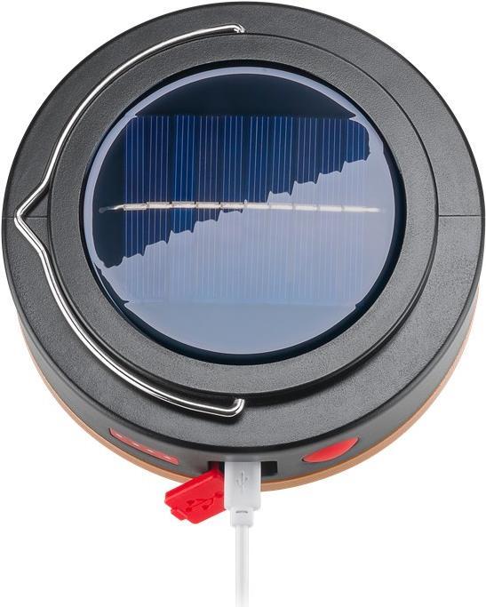 Goobay LED-Solar-Campinglampe mit IR-Fernbedienung (60344)