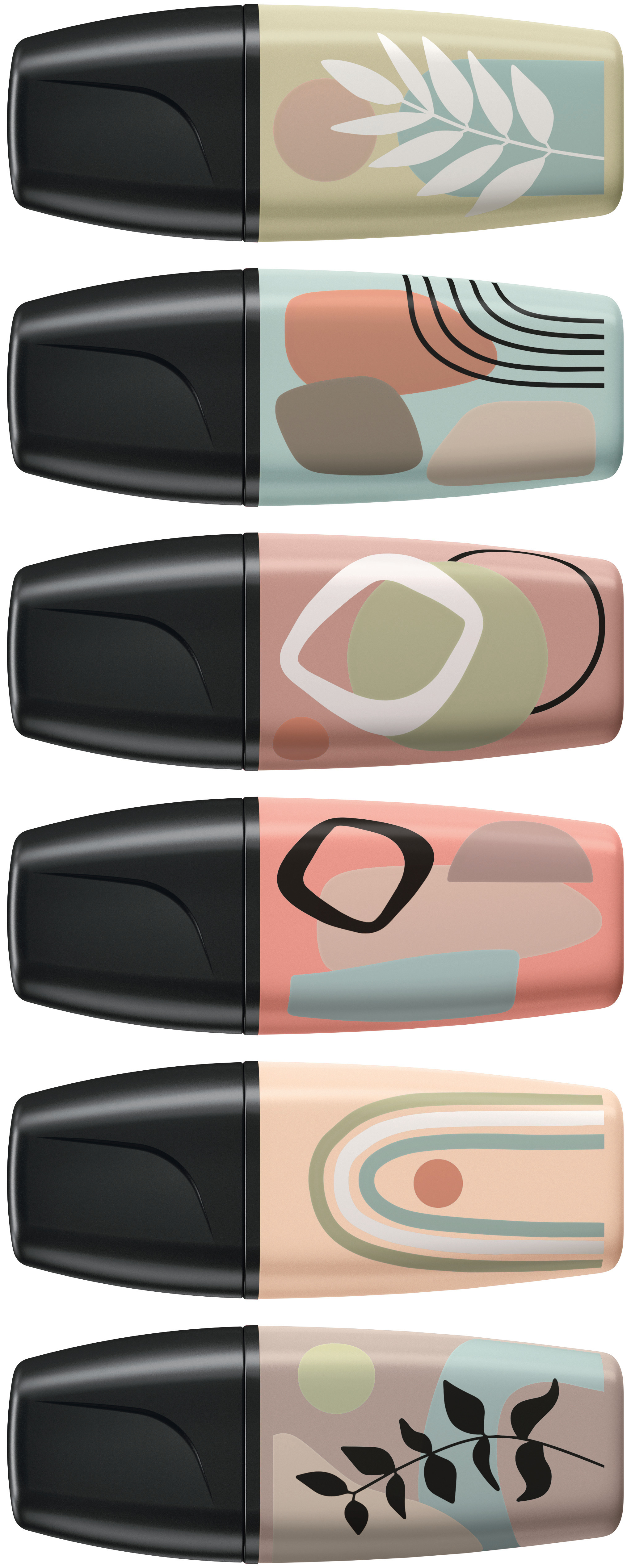 STABILO BOSS MINI Naturevibes Textmarker 6 St. Mehrfarbig