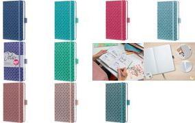 Sigel Notizbuch Jolie Flair Kunstleder DIN A6 perlmutt 8204150 (JN136)