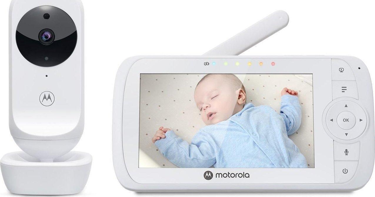 Motorola Video-Babyphone VM35 mit 5.0" Farbdisplay LCD (501278604543)