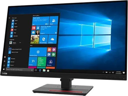Lenovo ThinkVision T27q-20 - LED-Monitor - 68.6 cm (27") (27" sichtbar) - 2560 x 1440 QHD - IPS - 350 cd/m² - 1000:1 - 4 ms - HDMI, DisplayPort - Raven Black (61EDGAT2EU)