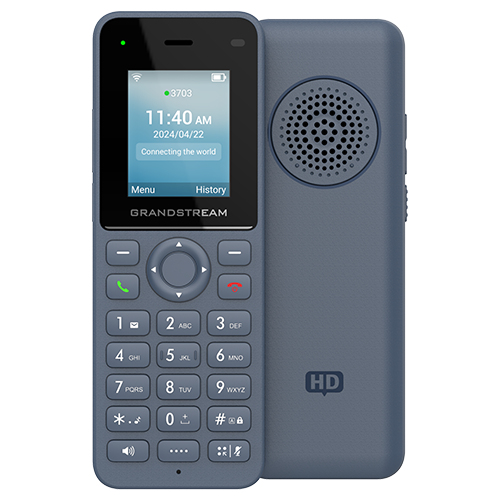 Grandstream WP816 Schnurloses WiFi VoIP-Telefon 2 Leitungen Blau