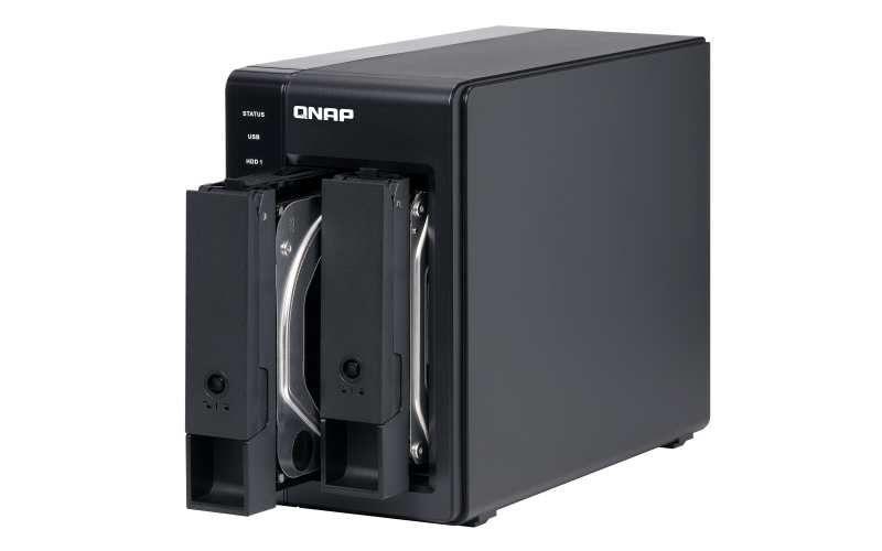 QNAP TR-002 Festplatten-Array Schwarz