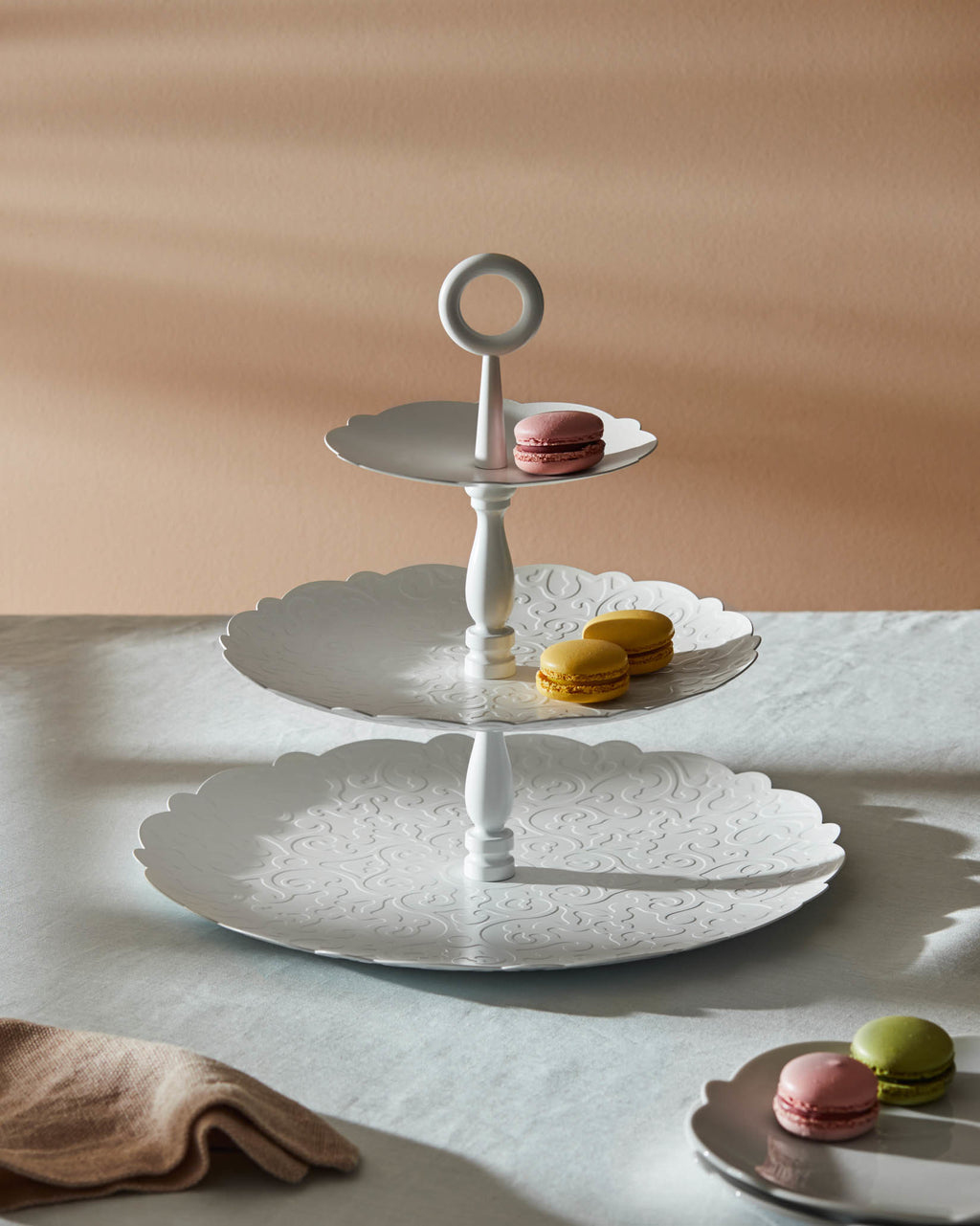 Alessi Dressed for X-Mas MW52/3 Etagere Edelstahl