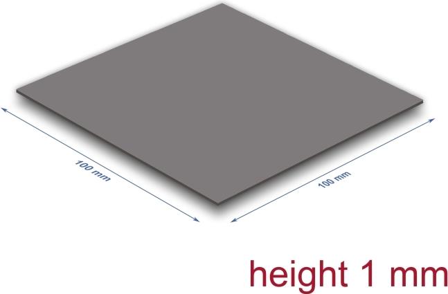 Delock Wärmeleitpad 100 x 1 mm für M.2 Module 3.2 W/mK - Low Oil (18472)