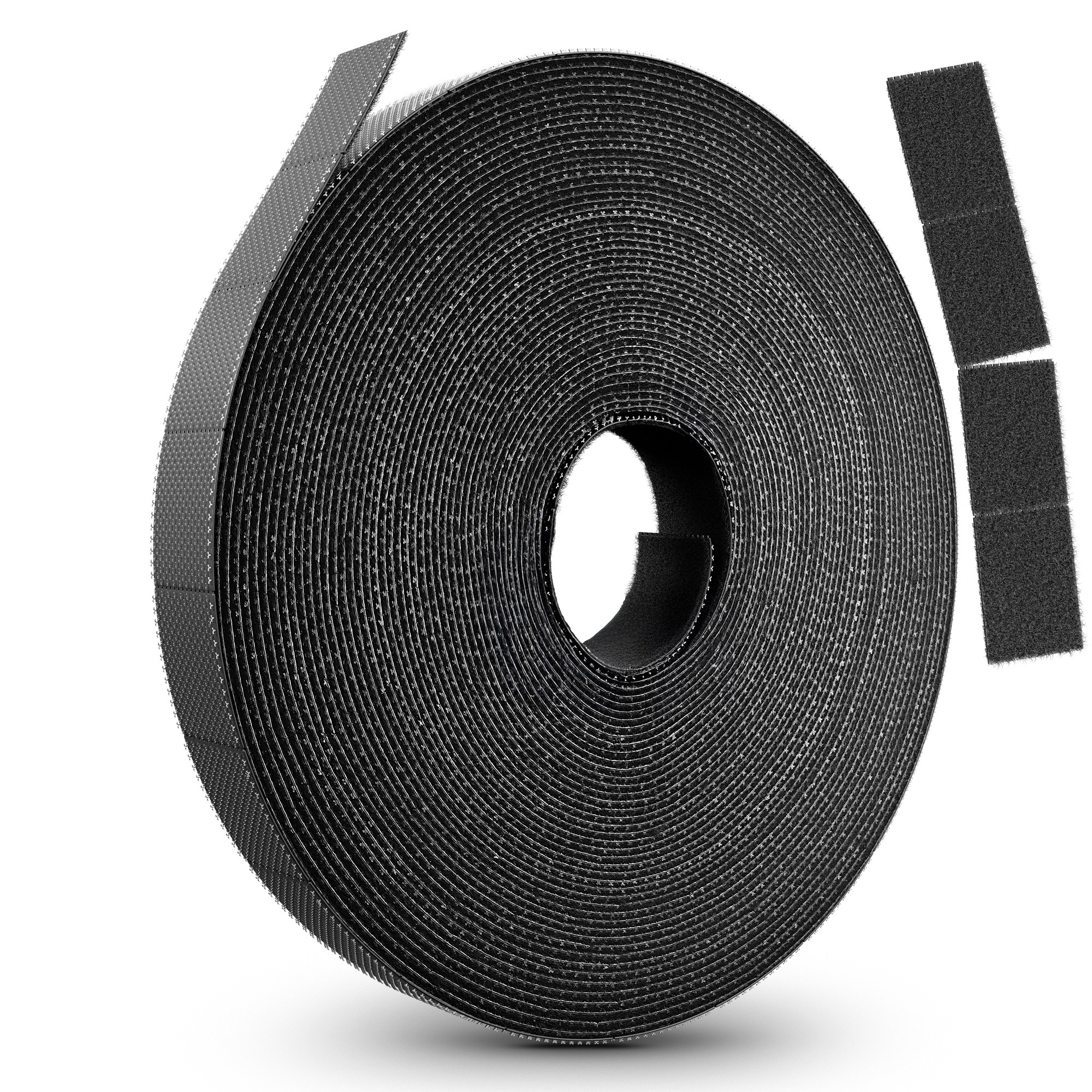 Label-the-Cable LTC 1410-3 Rip Strap Klettbandrolle 3 m abreißbar Schwarz