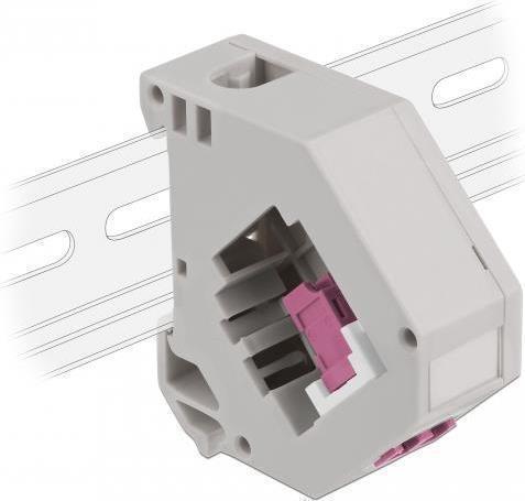 Delock Keystone Jack-DIN-Adapter für Schienenmontage (87195)