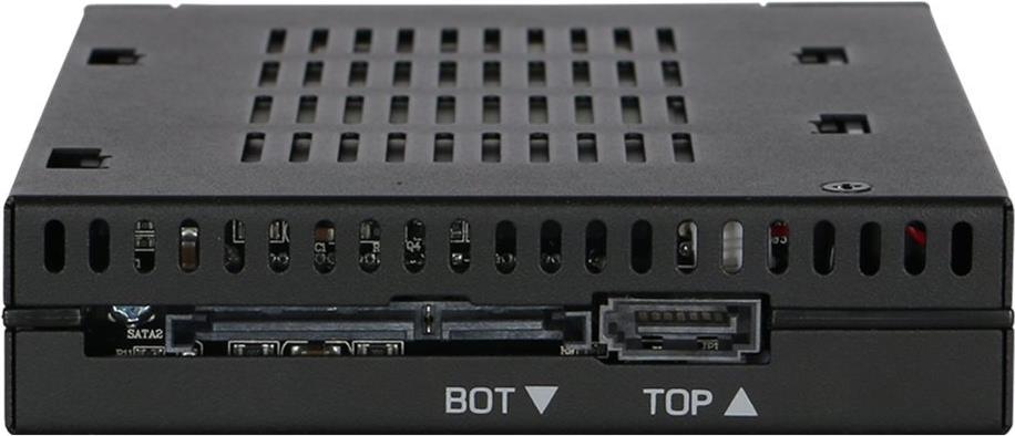 ICY DOCK flexiDOCK MB522SP-B Dockingstation Schwarz