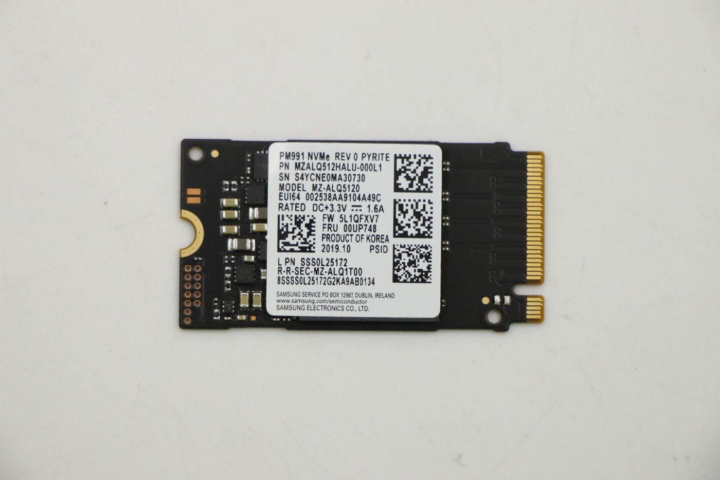 Lenovo SSD 512GB M.2 2242 (00UP748)