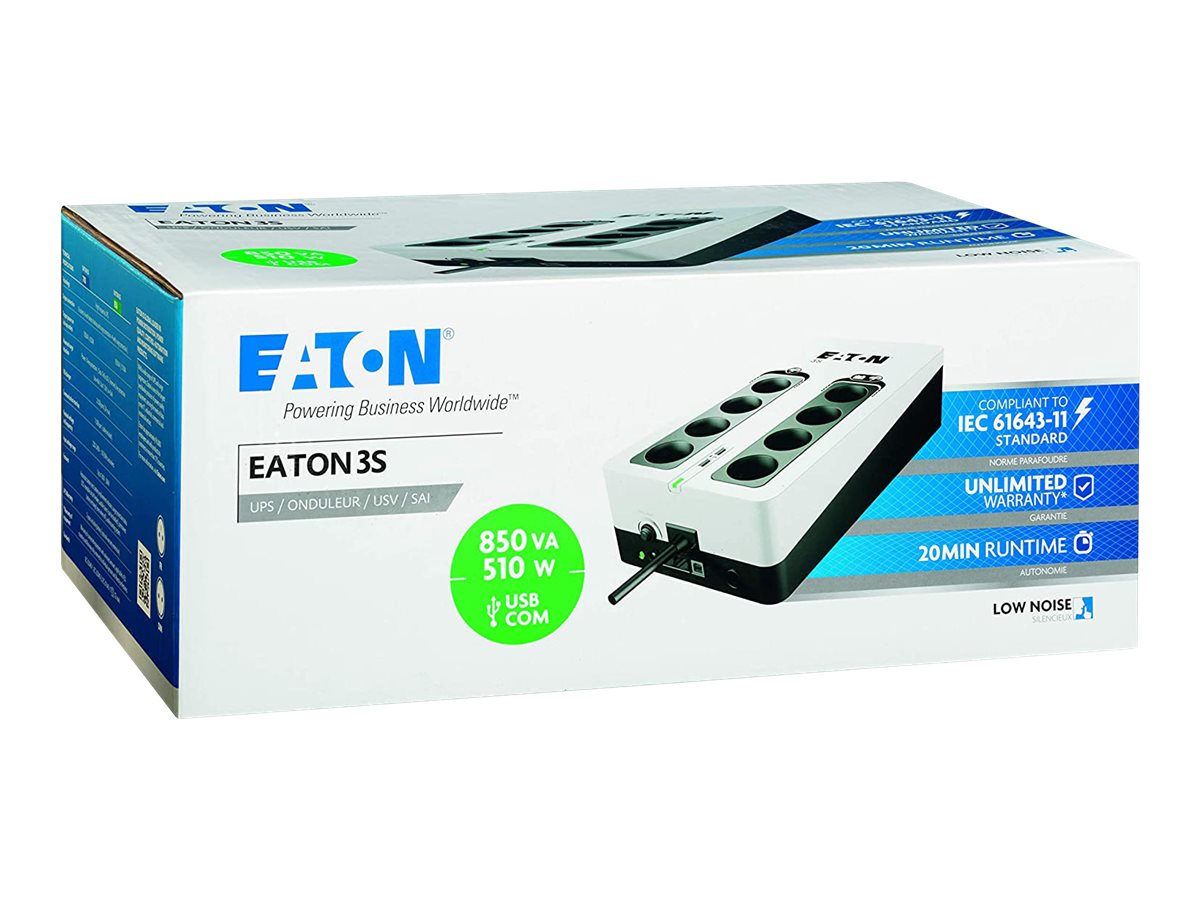 Eaton 3S 850 USV 850 VA 510 W
