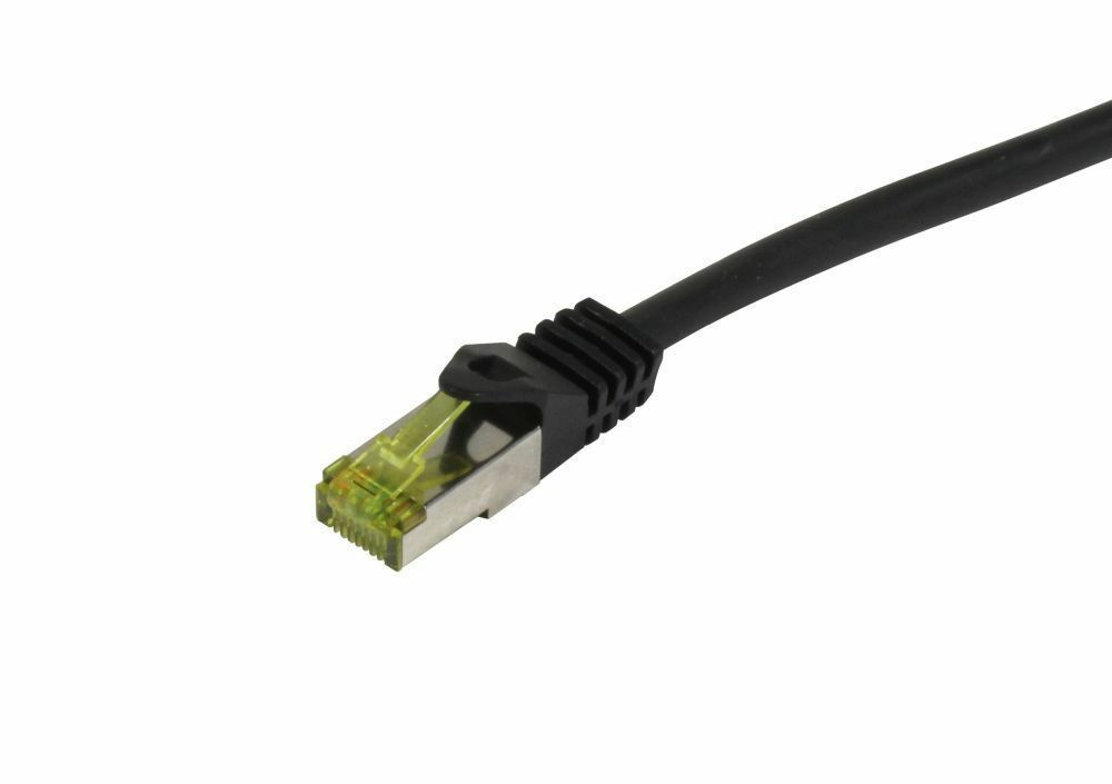 Synergy 21 S217784 Patchkabel RJ45 CAT 6a 2 m S/FTP Schwarz