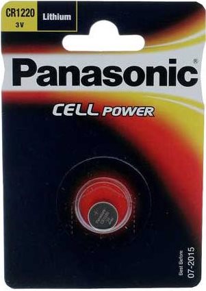 Panasonic Batterie 35 mAh (CR1220) 3.0V (CR1220L/1BP)