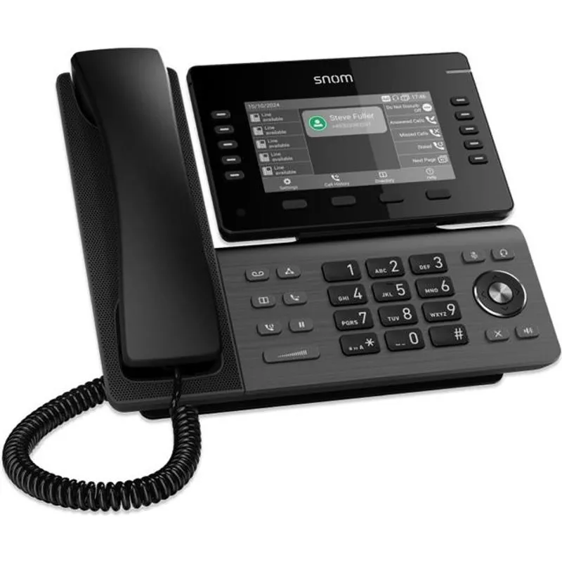 Snom D815 VOIP Telefon SIP o. Netzteil - VoIP-Telefon - Voice-Over-IP (4691) - Sonderposten
