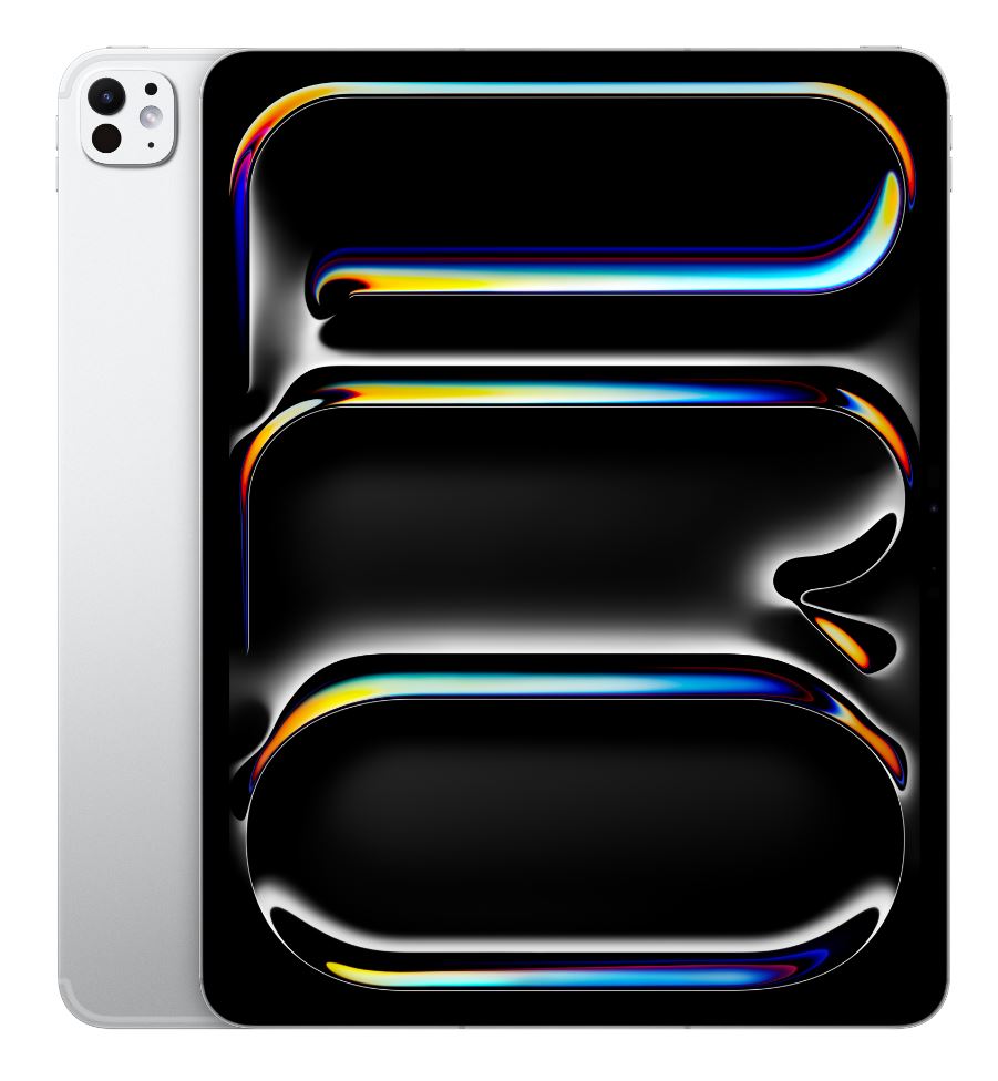 APPLE 33cm 13Zoll iPad Pro Wi-Fi + Cellular 256GB with standard glass Silver [Energieklasse G] (ME7X4TY/A)