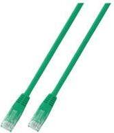 EFB-Elektronik RJ45 Patchkabel Cat.5e U/UTP PVC CCA grün 10m Hersteller: EFB Elektronik (K8093.10)