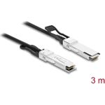 Delock Twinax Kabel QSFP28 Stecker zu QSFP28 Stecker 100 Gbps 3 m (87553)