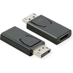 Value 12.99.3158 Kabeladapter DisplayPort HDMI Schwarz (12.99.3158)