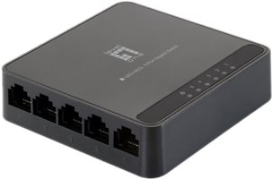 5-Port Gigabit Ethernet Desktop Switch Hersteller: LEVELONE (GEU-0522)