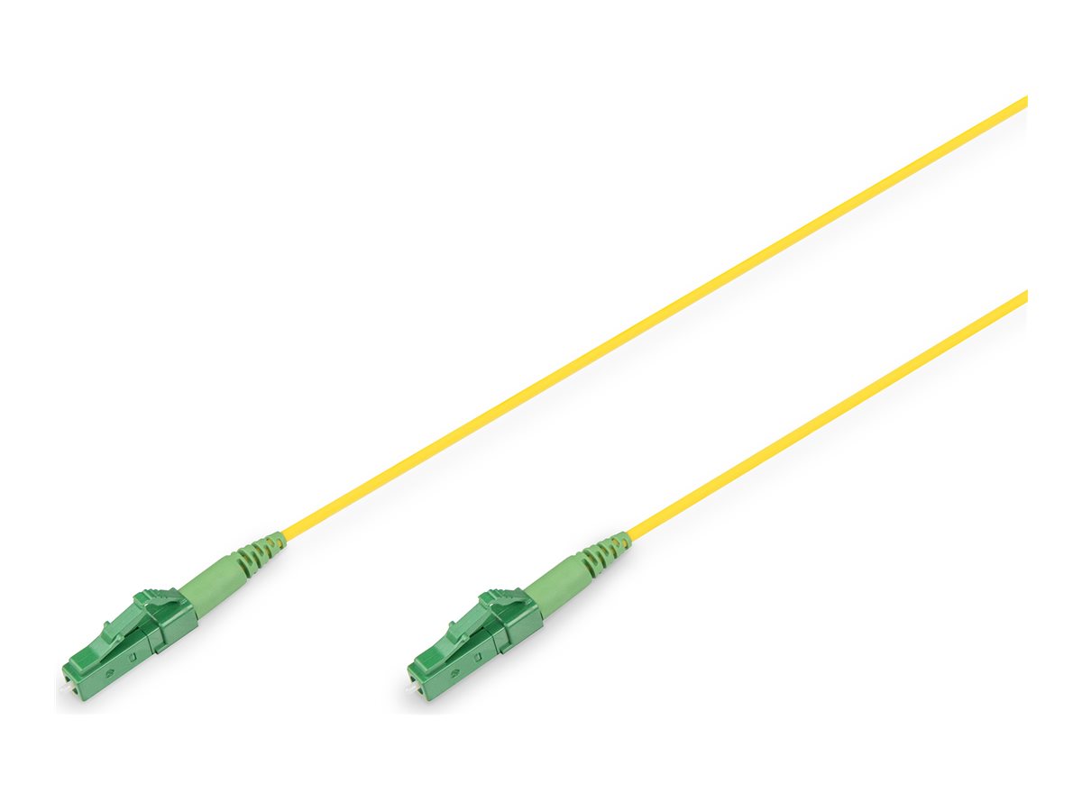 Digitus DIGITUS DK-2933-15-APC-SX Singlemode Glasfaser-Patchkabel LC/APC-LC/APC 15 m Gelb