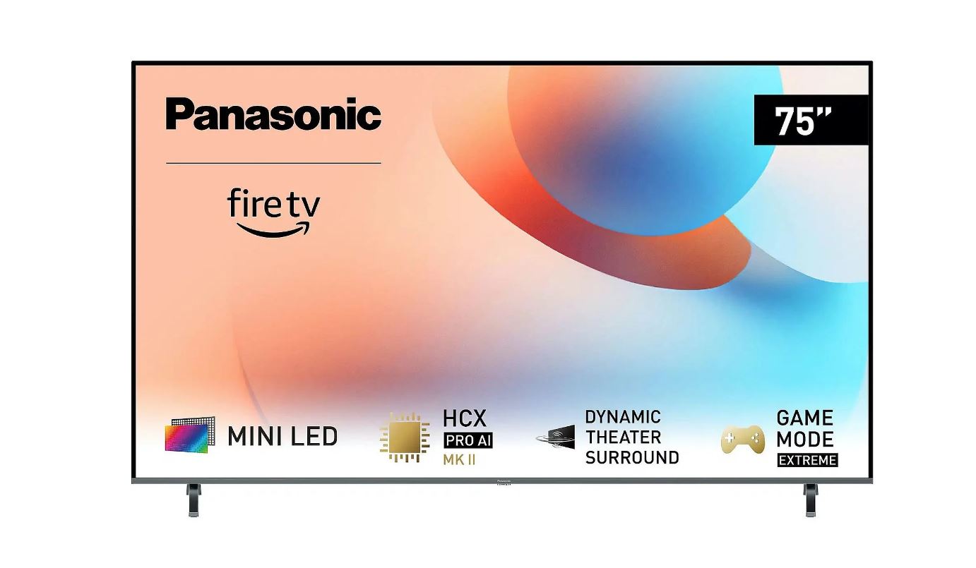 Panasonic TV-75W95AEG 189cm 75" 4K MiniLED 144 Hz Smart TV Fernseher [Energieklasse G] (TV-75W95AEG)