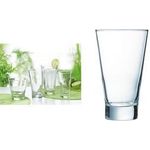 Esmeyer Arcoroc Trinkglas SHETLAND, 350 ml aus Glas, spülmaschinengeeignet, schwerer Boden für - 1 Stück (410-343)