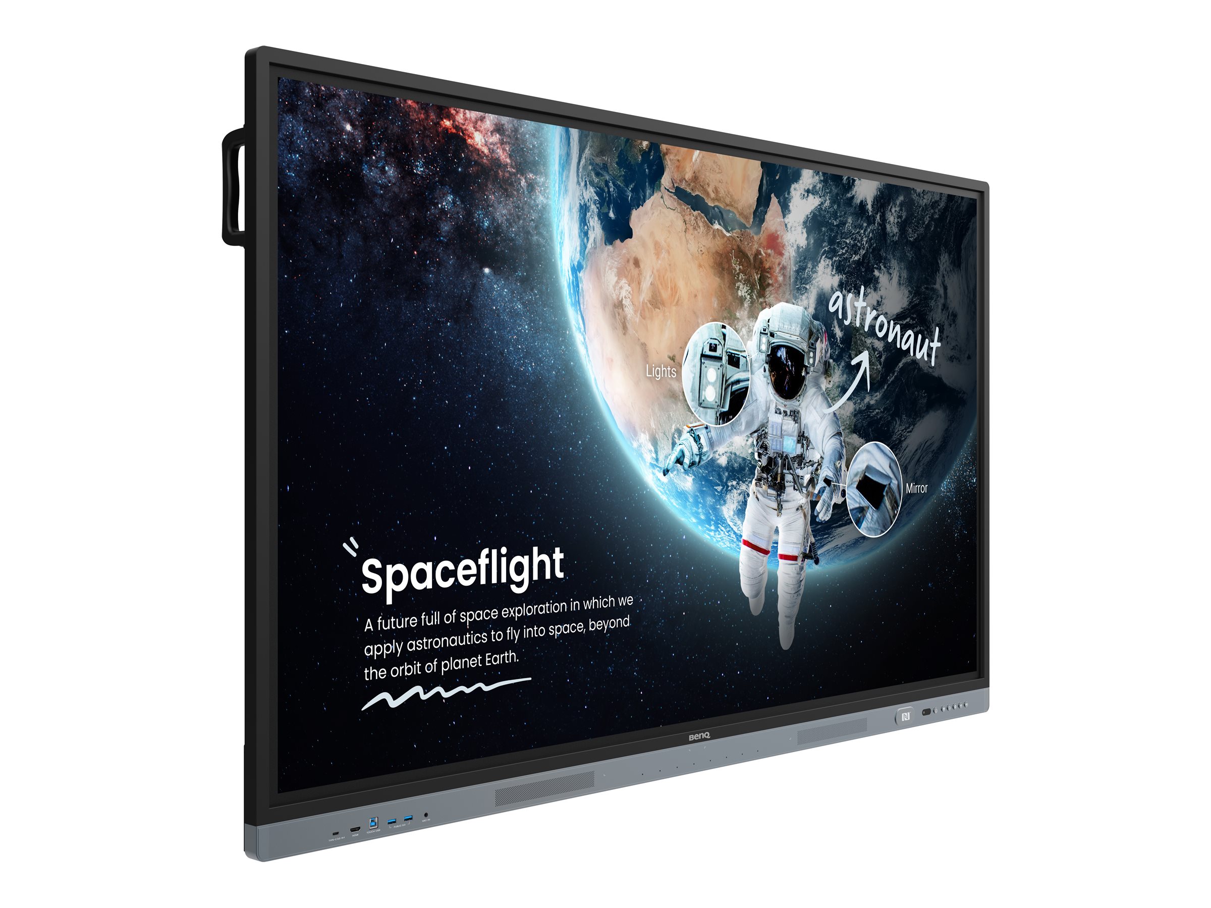 BenQ Board Master RM6504 65" 4K UHD IPS Touchscreen Schwarz