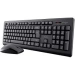 Trust Primo Tastatur Maus enthalten RF Wireless QWERTY US Englisch Schwarz (25347)