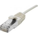 Dexlan Patchkabel Cat. 6A, S/FTP (PiMF), ultradünn, halogenfrei, mit Rastnasenschutz, grau, 5,0 m (858705)