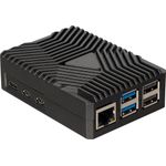 Joy-IT RB-AlucaseP5-09 SBC-Gehäuse Passend für Entwicklungskits Raspberry Pi inkl (RB-AlucaseP5-09)