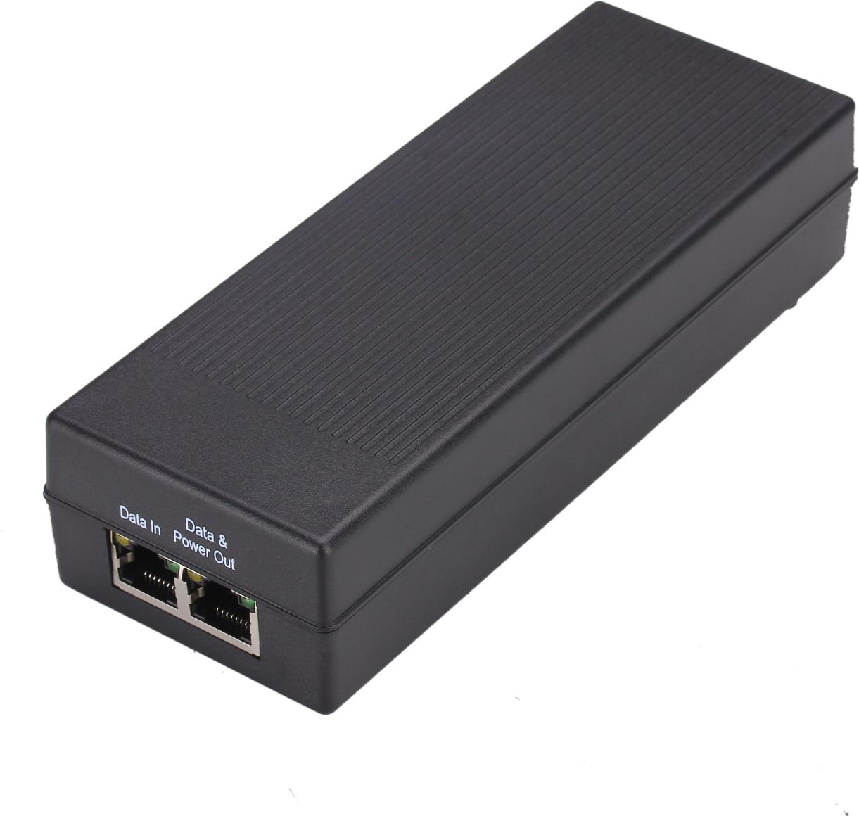 Microconnect POEINJ-30W-UK PoE-Adapter 10 Gigabit Ethernet,100 Gigabit Ethernet 48 V (30W POE+)