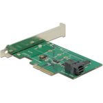 DeLOCK PCI Express Card > 1 x internal NVMe M.2 PCIe / 1 x internal SFF-8643 NVMe (89517)