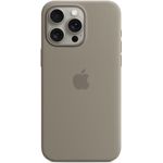APPLE iPhone 15 Pro Max Silicone Case with MagSafe - Clay (MT1Q3ZM/A)