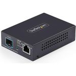 STARTECH FIBER MEDIA CONVERTER TAA (MCM10G6SSFP)