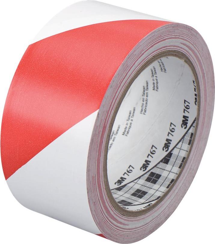 3M Deutschland Signalklebeband rt-ws, 50mmx33m 767RW50 (7100015266)