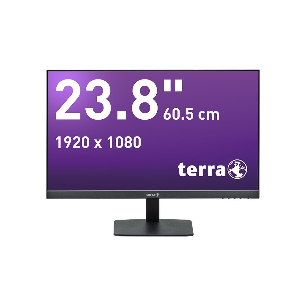 Wortmann AG TERRA 2427W V2 Computerbildschirm 60,5 cm (23.8") 1920 x 1080 Pixel Full HD LCD Schwarz (3030220)