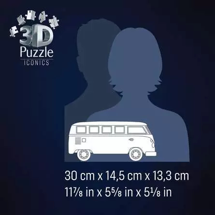 Ravensburger 3D Puzzle Iconics Volkswagen T1
