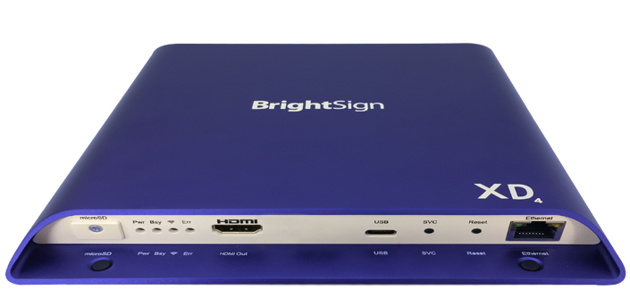 BrightSign XD1034 Expanded I/O Player LED 4K Ultra HD Blau (XD1034)