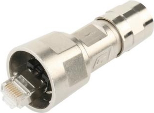 Telegärtner STX RJ45 Steckerset, Kat.6, Variante 1, ohne Knickschutzspirale, für AWG 24 - 27 Twisted Pair Kabel mit (J80026A0005)