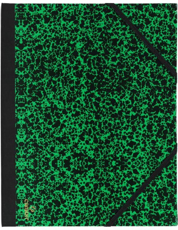 Canson Annonay Sammelmappe 260 x 330 mm Karton Schwarz, Grün