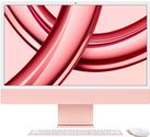 APPLE iMac Z198 59,62cm 23,5Zoll Apple M3 8C CPU/8C GPU/16C N.E. 16GB 256GB SSD Gbit Eth. MM MaKey TID DE - Rose (Z198-MQRD3D/A-ANLI)