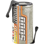 Reely Modellbau-Akku-Einzelzelle NiMH Sub-C 1.2 V 5000 mAh mit Lötfahne (RE-7857396)