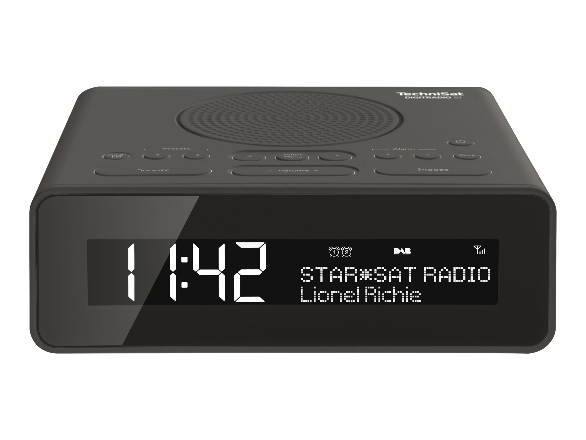 TechniSat DigitRadio 51 DAB-Radio Schwarz