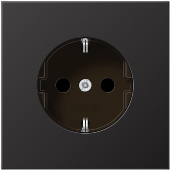 JUNG AL 1520 KI D. Buchsen-Typ: CEE 7/3. Produktfarbe: Schwarz. Ausgangsspannung: 250 V, Ausgangsstrom: 16 A (AL1520KID)