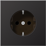 JUNG AL 1520 KI D. Buchsen-Typ: CEE 7/3. Produktfarbe: Schwarz. Ausgangsspannung: 250 V, Ausgangsstrom: 16 A (AL1520KID)