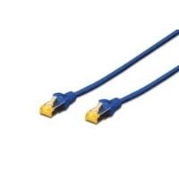 Assmann/Digitus CAT 6A S-FTP PATCH C. LSOH. CU 2 x RJ45-Stecker,Geschirmt,Hauben mit Knickschutz und Zugentlastung,Längenbezeichnung auf den Hauben,Material: Cu (DK-1644-A-050/B)