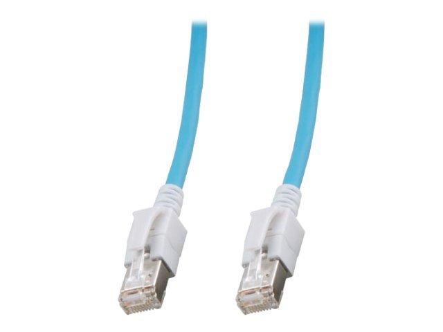 EFB-Elektronik LED Patch Cable RJ45 Patchkabel Cat.6A S/FTP 1,5 m Blau