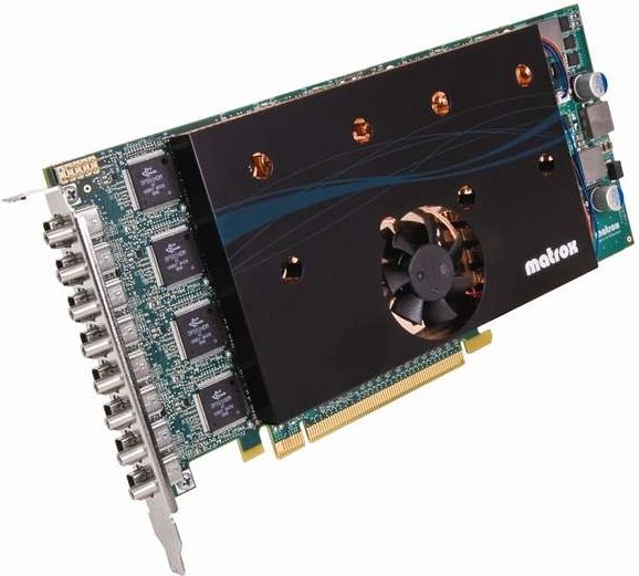 Matrox M9188 Grafikkarte PCIe x16 2 GB DDR2 8x Mini DisplayPort 2560x1600 (M9188-E2048F)