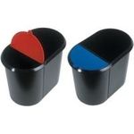 helit Deckel für Papierkorb Duo-System H61039, rot (H7360325) (H7360325)