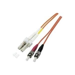 EFB-Elektronik Duplex Jumper LC-ST 50/125µ, OM2, LSZH, orange, 2.0mm 10m Hersteller: EFB Elektronik (O0321.10)